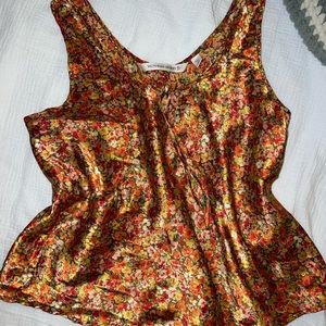Victoria’s Secret Silk Floral Tank